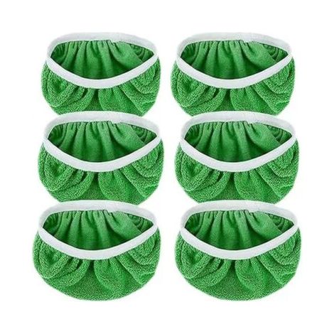 8 Chiffons en Corail Réutilisables Compatibles avec Swiffer Balai, Ultra Absorbants Recharge pour Swiffer Lingettes Humides, Nettoyage Sec et Humide (Excluant Le Balai) (1/4)
