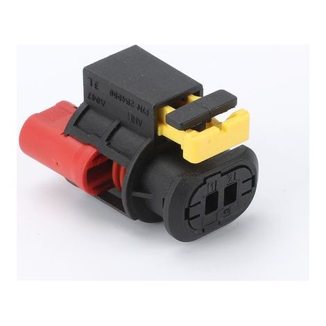 284556-1/284425-1 Zündspulenstecker für Kfz-Hochspannungstransformator, 2-polig, 3-polig, Mantel, Great Wall (1/4)