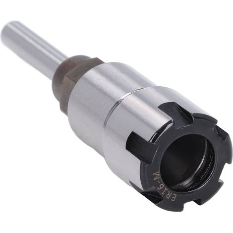 Adaptateur rallonge fraise carbure fiche ronde 6,35 mm pour affleurage bois gravure (1/5)