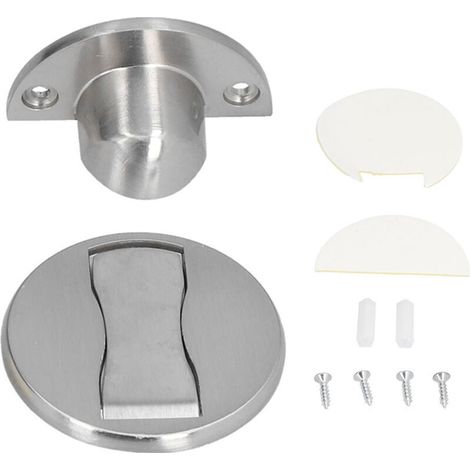Magnetischer Türstopper, Türstopper, magnetischer Türriegel, Türriegel aus Edelstahl, magnetischer Türstopper, kein Bohren erforderlich, Türstopperhalterung zur Türverbesserung
