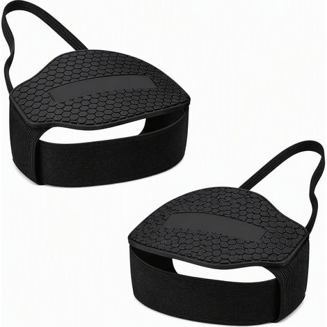2PCS Gear Shifter Accessoires pour Chaussures Bottes de Moto Protector,Protège Basket Moto Réglable avec Matériau Résistant à l’Usure, Accessoire Biker pour Bottes et Baskets au Quotidien(Black) (1/5)