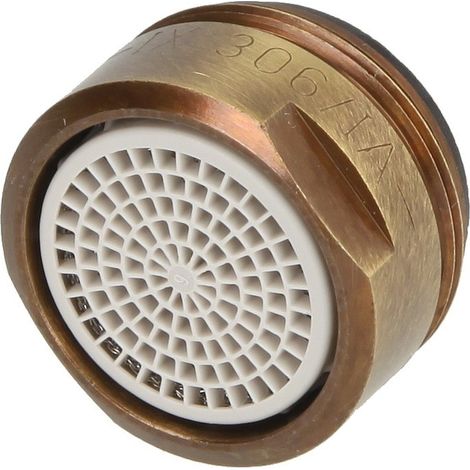 Mousseur turbolateur, aspiration d’air M 24 x 1 FM, LongLife, bronze