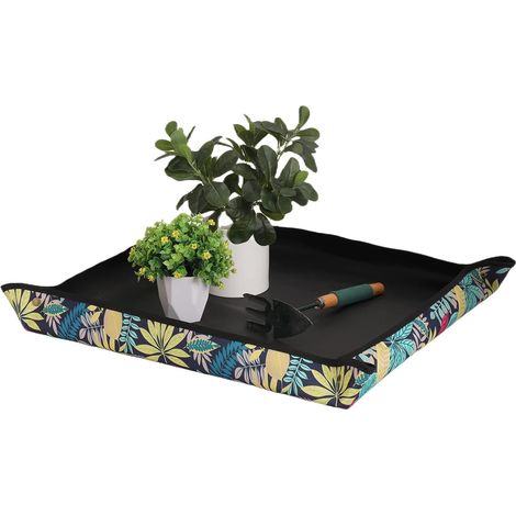 Tapis de rempotage de plantes en tissu Oxford imperméable (74,9 x 74,9 cm) (1/5)