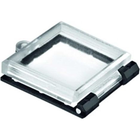 Georg Schlegel Schutzklappe plombierbare für Drucktasten der Baureihe QUARTRON-JUWEL Schutzart IP40 - 1 Stück