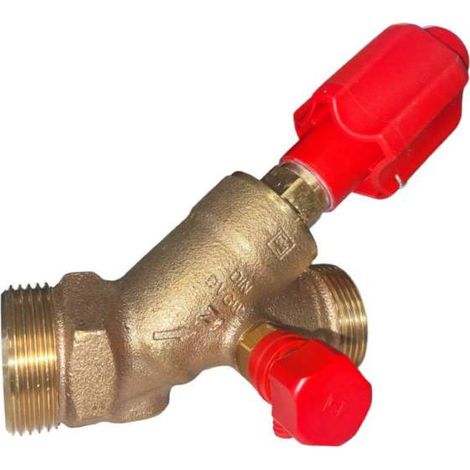 Seppelfricke Freistromventil RG DN 15 6016.10 m. Außengewinde 3/4" mit Entleerung DVGW