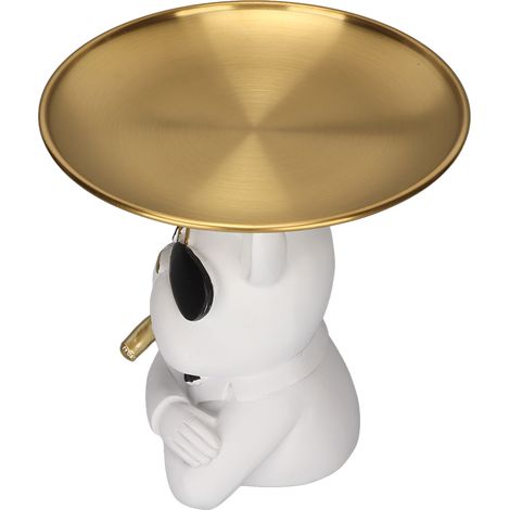 Cendrier Décoratif en Forme d'Animal pour Rangement de Bijoux et Clés - Plateau Élégant (1/5)