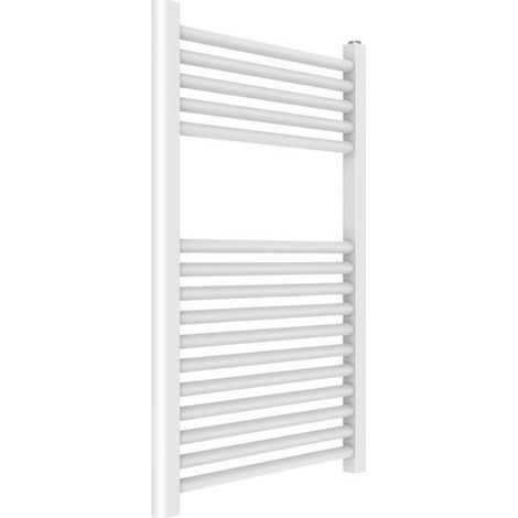 Termoarredo scaldasalviette 500x770mm interasse 450mm colore bianco opera ercos asopef901005000770