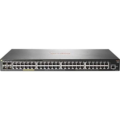 Aruba 2930F 48G PoE+ 4SFP+ Gestionado L3 Gigabit Ethernet (10/100/1000) Energía sobre Ethernet (PoE) 1U Gris (1/2)