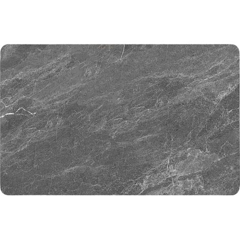 Tapis absorbants antidérapants à l'entrée de la salle de bain, tapis doux et simples pour l'entrée des toilettes, tapis de salle de bain (1/5)