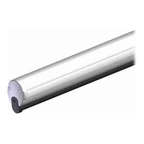 Roger - BA/91/3 LACKIERTER ALUMINIUM-STANGENL. 3 METER MIT TIEFE AUS GUMMI UND LED-ABDECKUNG