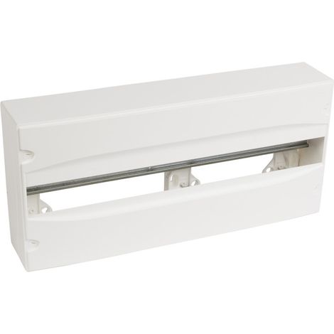 Coffret modulaire Ekinoxe saillie - 1 rangée - 26 modules - IP30 - Bornes terre et neutre - Legrand (001326)