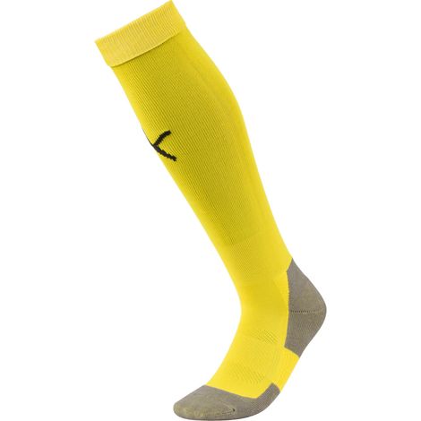 Puma TEAM LIGA Unisex-Fußballsocken gelb 70344107 Größe 43-46