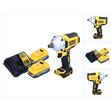 Avvitatore a impulsi a batteria DeWalt DCF 892 E2 18 V 812 Nm 1/2" brushless + 2x batteria Powerstack 1,7 Ah + caricatore (1/5)