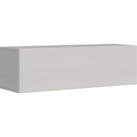 Mobile Pensile Vasistas Bianco Frassino 133,6x40x39,6 Quercia Naturale
