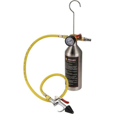 Kit de rinçage pour climatisation, outil de nettoyage des tuyaux de climatisation automobile ---