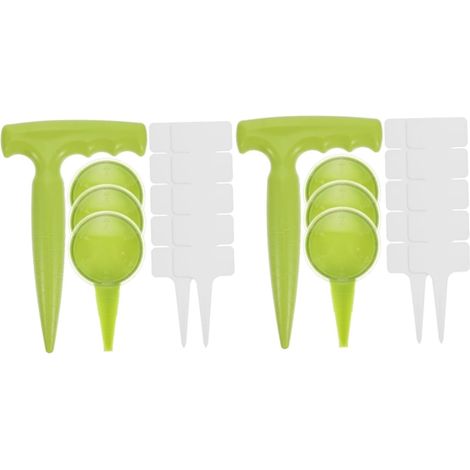 2 Ensembles Ensemble D'Outils De Jardin Tondeuse À Gazon Plante Tondeuse À Gazon Distributeur De Semis Épandeur De Semis À La Main Outil De Semis De Jardinage Outil De (1/5)