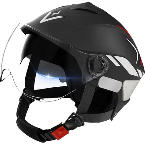 De Moto Double Visi re Femme Protection UV Absorbant La (1/5)