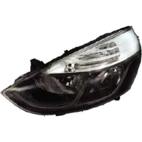 Phare gauche Renault Clio 4 cadre noir  260601176R, 2012+