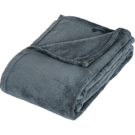 Plaid polaire microfibre - Orage - 125 x 150 cm - Livraison gratuite (1/5)