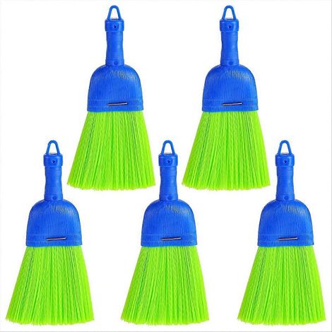Lot de 5 pièces Whisk balai Poly-Fiber brosse Hand balai extérieur balai voiture balai avec Hang Hole pour nettoyage (1/5)