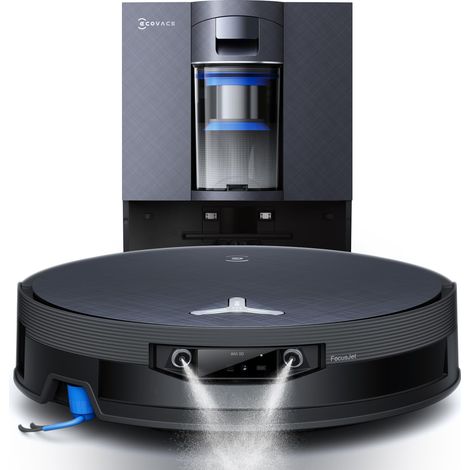 Ecovacs DEEBOT X12 OmniCyclone. Tipo di contenitore della polvere: Senza sacchetto, Colore del prodotto: Nero, Forma: Rotondo. Capacità del contenitore (aspirapolvere): 0,25 ... - DEEBOTX12OMNICYCLONE