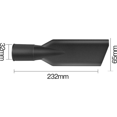 Geeignet für Midea Staubsaugerzubehör: Kopf, Flachdüse, lange Flachdüse, Universal-Haushaltsbürstenkopf, 32 mm. (1/4)