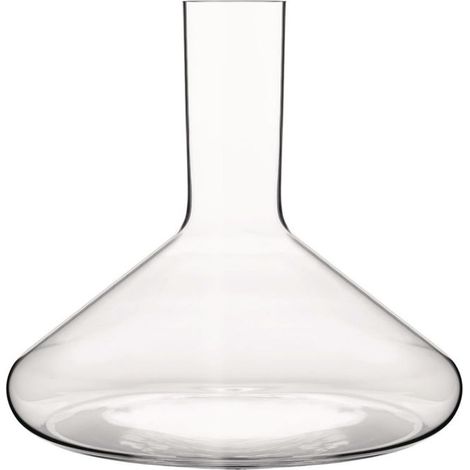 Alessi Eugenia decanter in vetro cristallino, design Naoto Fukasawa, 75 cl, lavabile in lavastoviglie