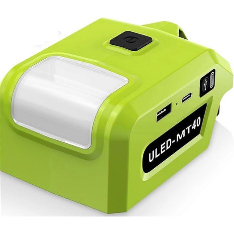 40V batteriebetriebene LED-Arbeitsleuchte, 5W Taschenlampenprojektor (1/5)