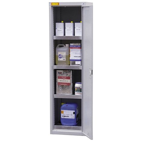 Pflanzenschutzschrank für die Lagerung von Flaschen und Kanistern - 500x500x1950 mm - 246001