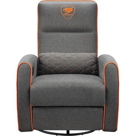 Cougar Fidom Sillón ergonómico giratorio de 360 grados para juegos y oficina Negro y naranja (1/5)