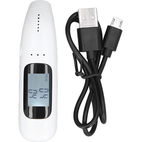 Alcootest portable haute sensibilité C06, détecteur d'alcool précis avec 3 voyants lumineux, éthylomètre hygiénique pour contrôle routier. (1/5)