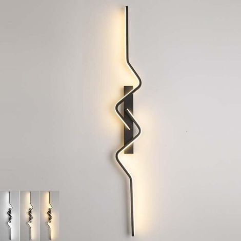 Applique Murale Moderne Nordique – Luminaire 3 Couleurs pour Salon, Couloir et Plafond, 80 cm (1/5)