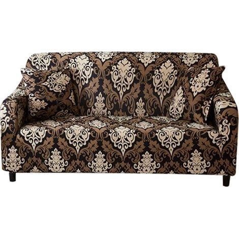 Housse de Fauteuil Extensible Imperméable Antidérapante en Polyester Spandex Protection Meuble Lavable Machine Confort Doux (1/4)