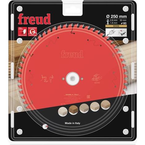DISCO WIDIA P/LEGNO D 250 MM FORO 30 DENTI 60