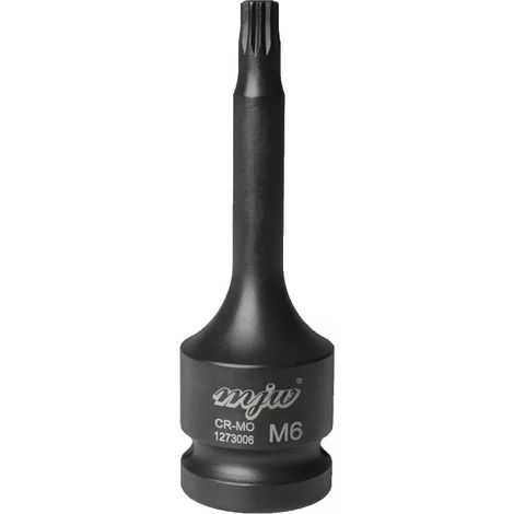 MJW Douille à chocs à tige longue 1/2" SPLINE M6 (1/2)