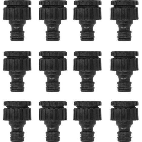 12 stücke G1/2 G3/4 Innengewinde Garten Schlauch Anschluss Adapter Reusable Stecker Verhältnisse (1/4)