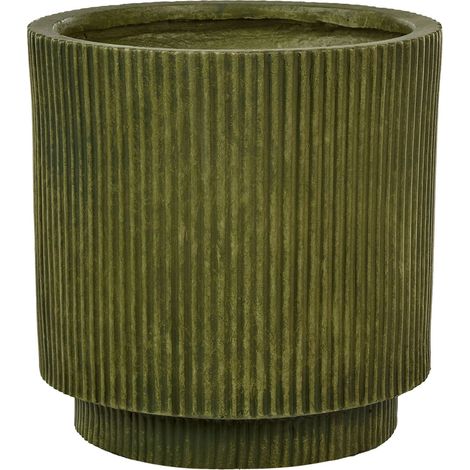 Plant Pot DARIA 30 cm Olive Green