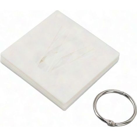 Kit de 36 pochoirs lettres et chiffres 5 cm, gabarits réutilisables pour peinture aérosol, modèles d'artisanat avec anneau métallique (1/5)