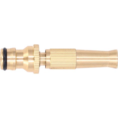 Tête d'arrosage en laiton haute pression réglable à connexion rapide pour arroseur de jardin (1/5)
