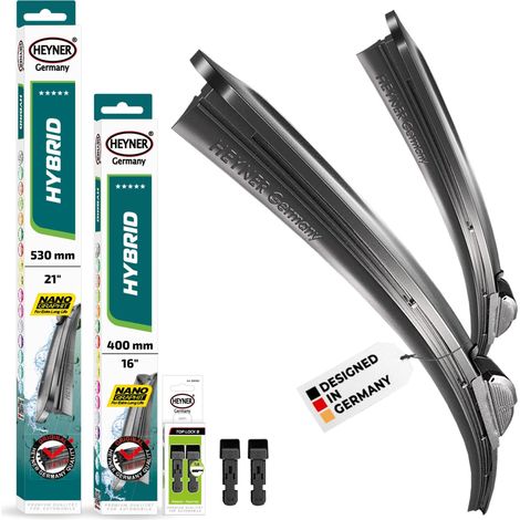 HEYNER® Scheibenwischer komp. mit RENAULT KANGOO Express (01.2021 - 06.2026) HYBRID Flachbalkenwischer