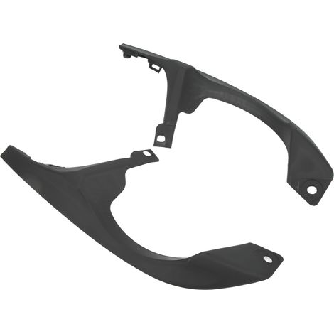 2x Garniture Noir Mat Cadre de Sortie Échappement Silencieux Embout Tube Arrière Remplacement Civic 11e Génération 2022+ (1/5)