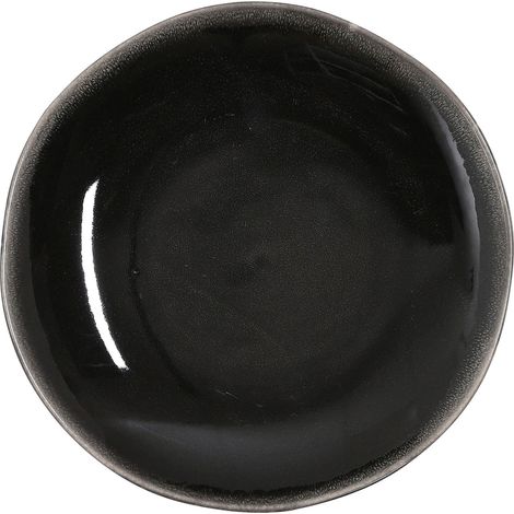 Mica Decorations Assiette du dîner Noir H3xl26.5xL26.5cm (1/5)