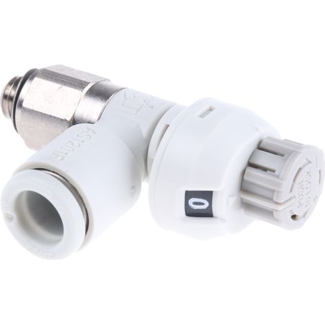 Commande de vitesse SMC AS, M5 x 0.8 Mâle ( Prix pour 1 )