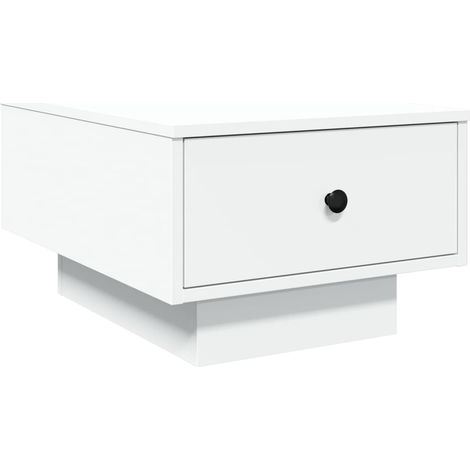 Maison Exclusive - Couchtisch Weiß 60x45x31 cm Holzwerkstoff