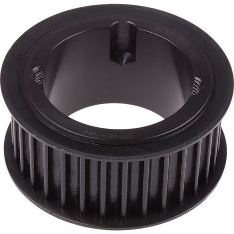 Poulie pour courroie crantée en Acier 32 dents , pas de 8mm ( Prix pour 1 )