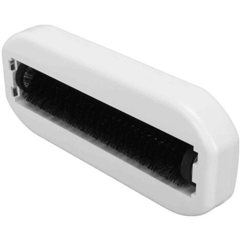 Brosse à Débris, Ramasse Miettes de Table Manuel Blanche, Ramasse Miette de 20 cm, Fort Pouvoir de Nettoyage, Convient au Nettoyage des Cheveux, des Débris, des Restes de Papier (1/4)