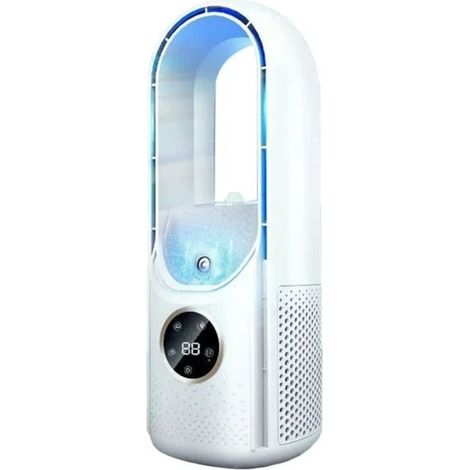 1 Mini climatiseur, 6 vitesses, filtre poussière, humidificateur, USB, bureau chambre (1/5)