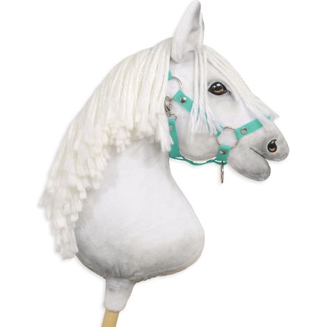 Cavezza regolabile per cavalli Hobby Horse A3 - Menta (1/3)