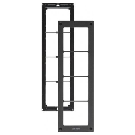 MTMTP4MVR - Cadre avec châssis porte-modules pour 4 modules, version VR CAME 60020770 (1/2)