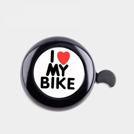 timbres de bicicleta para niños, mini timbre para bicicleta, patinete, triciclo, mini timbre de bicicleta, regalo para el Día del Niño, negro (1/5)